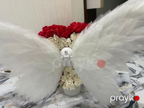 Güllə hazırlnmış dekor Mələk qanadı — Bakı