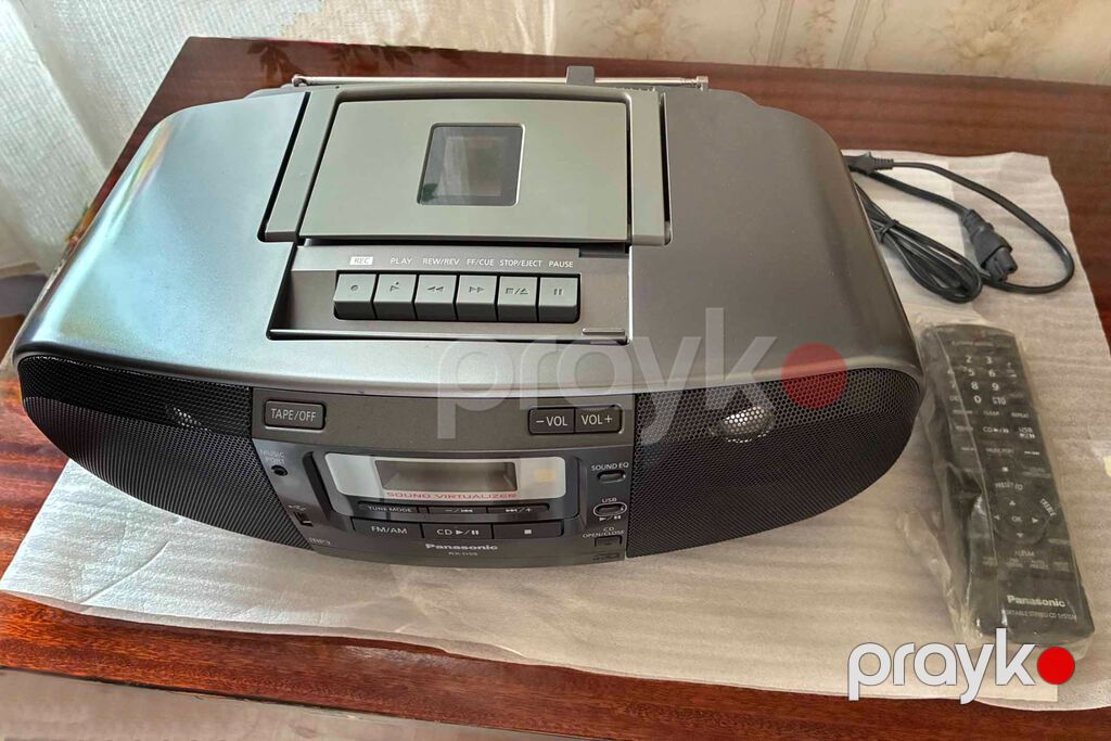 Panasonic RX-D55EE-K — это классическая портативная стереомагнитола с — Digər, Bakı (3)
