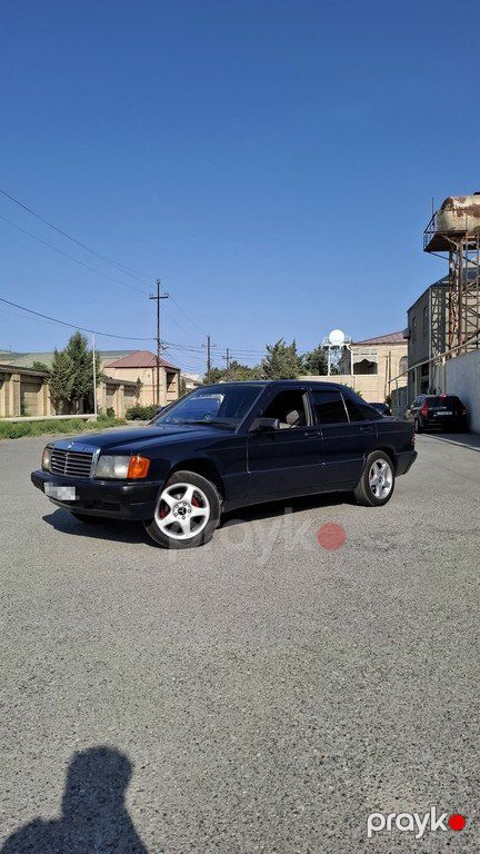 Mercedes 190, 2.0 L, 1990 il, 164 000 km — Avtomobillər, Bakı (3)