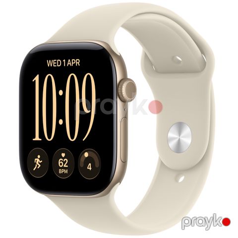 Smart saat Apple Watch Series 12 42mm M/L MJEE4ET/A Light Gold — Bakı