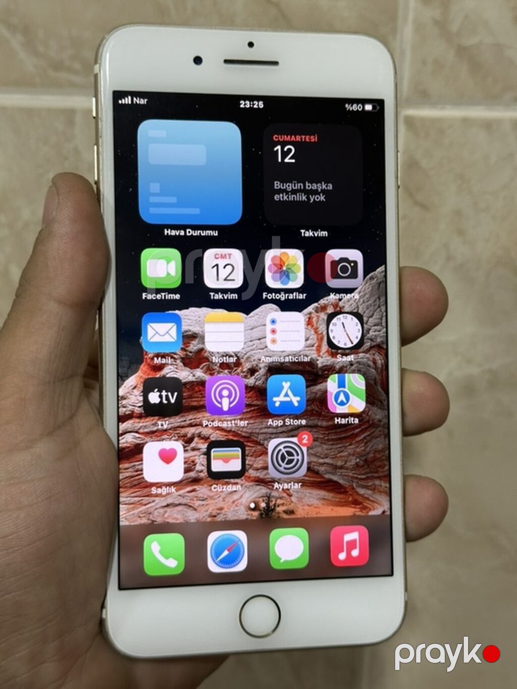 IPhone 7 Plus, 32 GB, Ağ, Barmaq izi — Apple iPhone, Bakı (3)