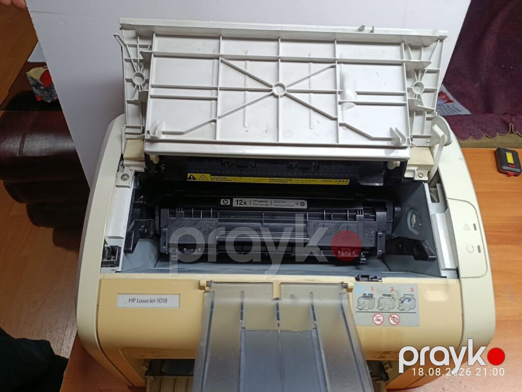 HP LaserJet 1018 monoxrom lazer printer - Kompakt və etibarlı HP — Printerləri, Bakı (3)