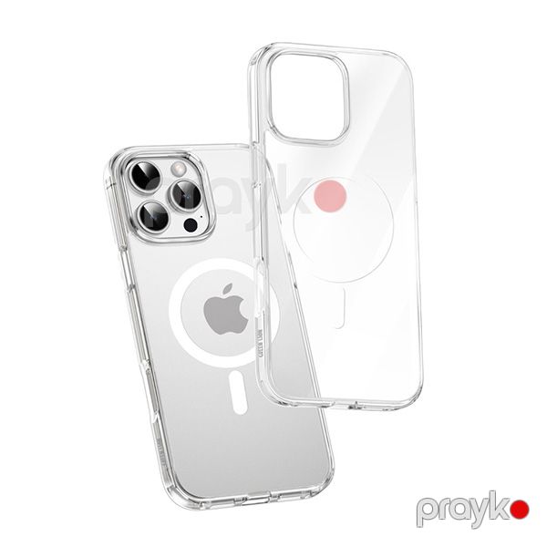 Green Lion Magsafe Crystal Clear Case iPhone 16 Pro (GNMCRYC16PCL) Şəffaf — Mallar, Bakı (5)