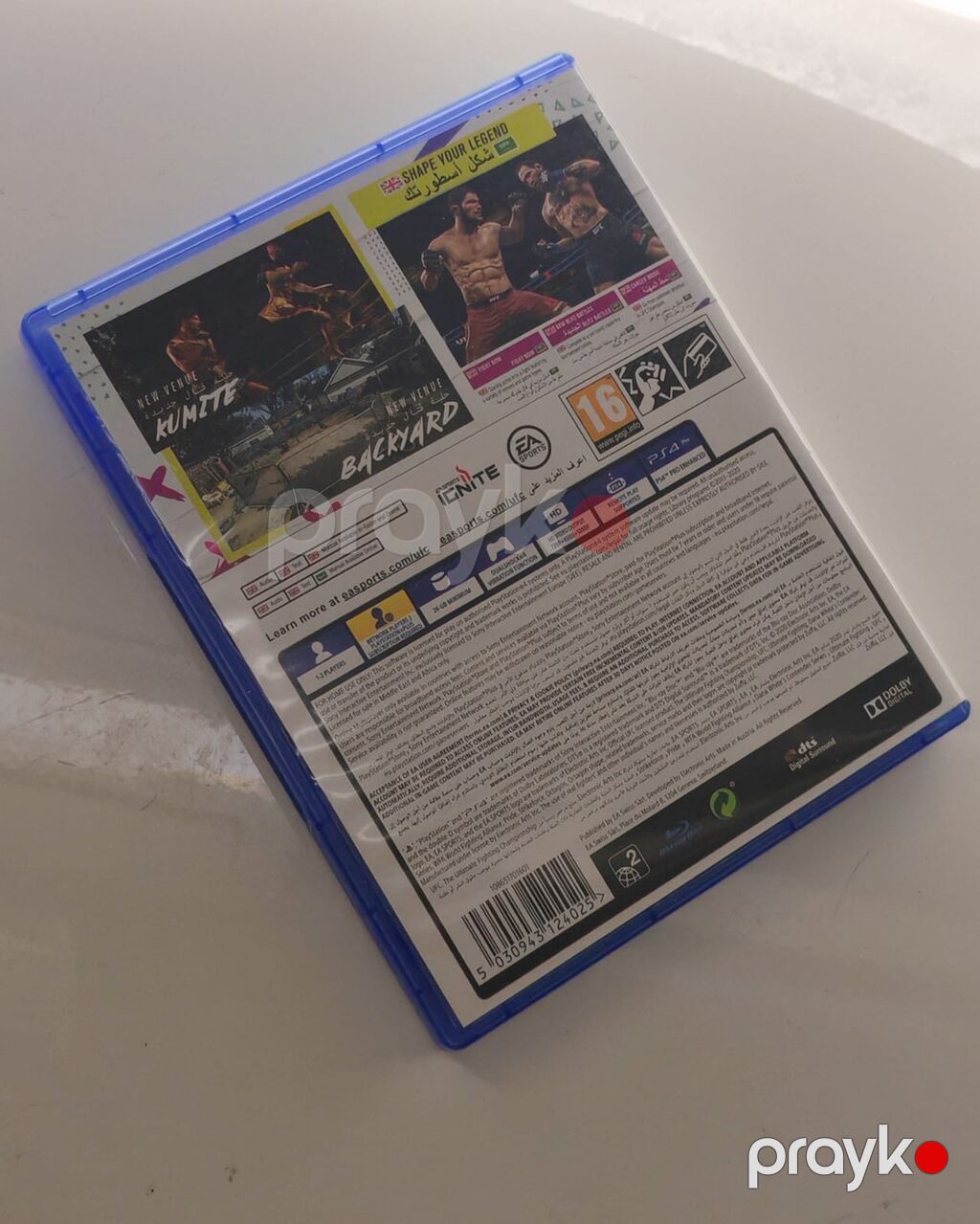 PS4 oyun diskləri – 2-lik paket 1) EA Sports UFC 4 (PS4) - Janr — Konsol oyunları, Bakı (3)