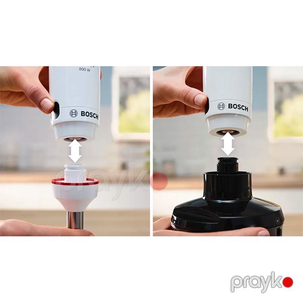 Blender Bosch MSM4W421 Ağ — Mallar, Bakı (4)