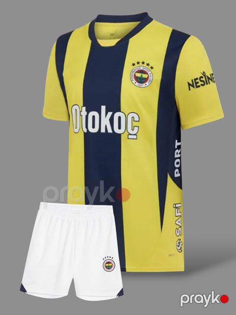 İdman kostyumu azarkeşlər üçün Fenerbahçe Retro, sarı, polyester, ölçü XXL — Bakı
