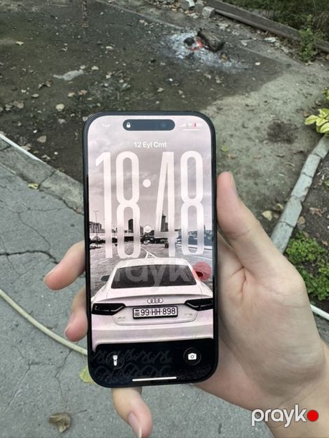 IPhone 16 Pro, 256 GB, Qara, Face ID — Bakı