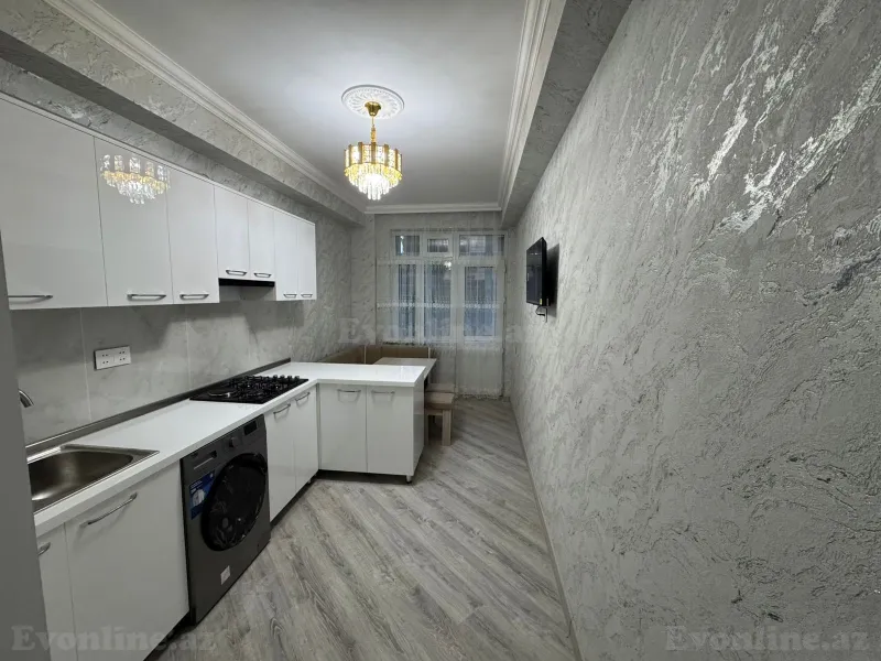 Kirayə verilir 1 otaqlı Mənzil Yeni tikili 55 m² Bakı, Nizami r., Xalqlar Dostluğu m — Mənzil, Bakı (2)