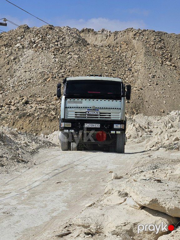 KamAz 5511, 11 L, 1989 il, 185 000 km — Yük maşınları, Quba (3)