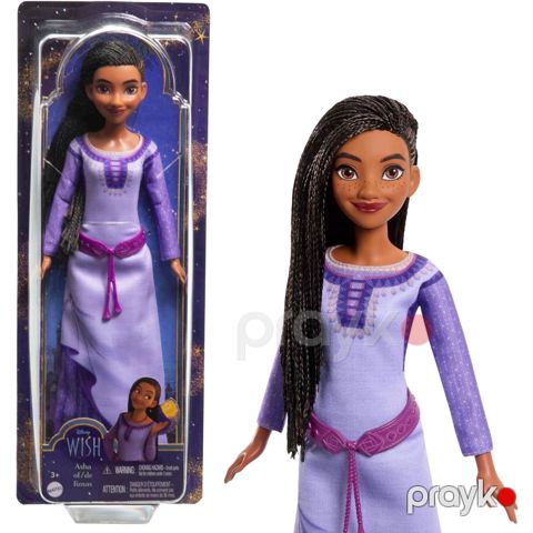 Kukla Mattel HPX23 Wish Fashion Doll Asha, 3+ — Bakı