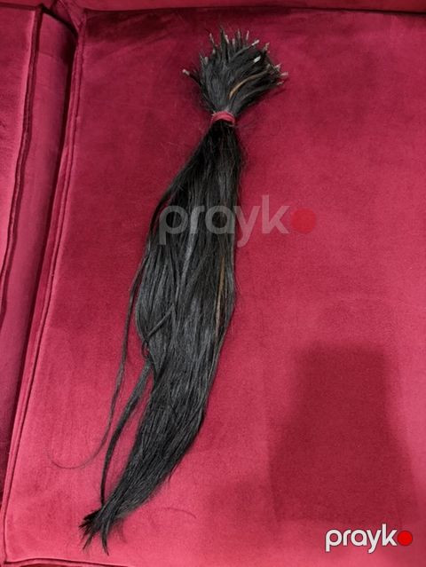 Qara kraskalı 55 sm 110 qram düz sac — Bakı