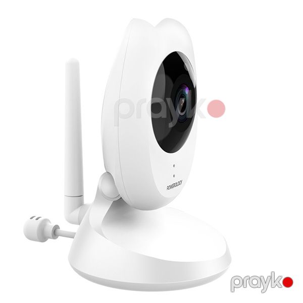 Powerology 4.3 HD LCD Display + VGA Camera Baby Monitor White — Mallar, Bakı (2)
