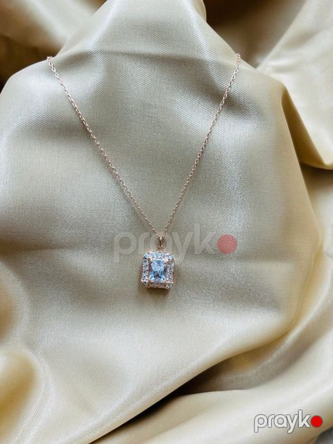 Asma ilə gümüş boyunbağı Icebella 071, qadınlar üçün, 925 əyyar, 45 sm - ICEBELLA_071