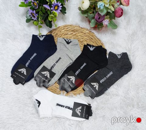 Qadınlar üçün corab dəsti MS9156, pambıq, rəngbərəng, 5 cüt, ölçü 36-40 — Bakı