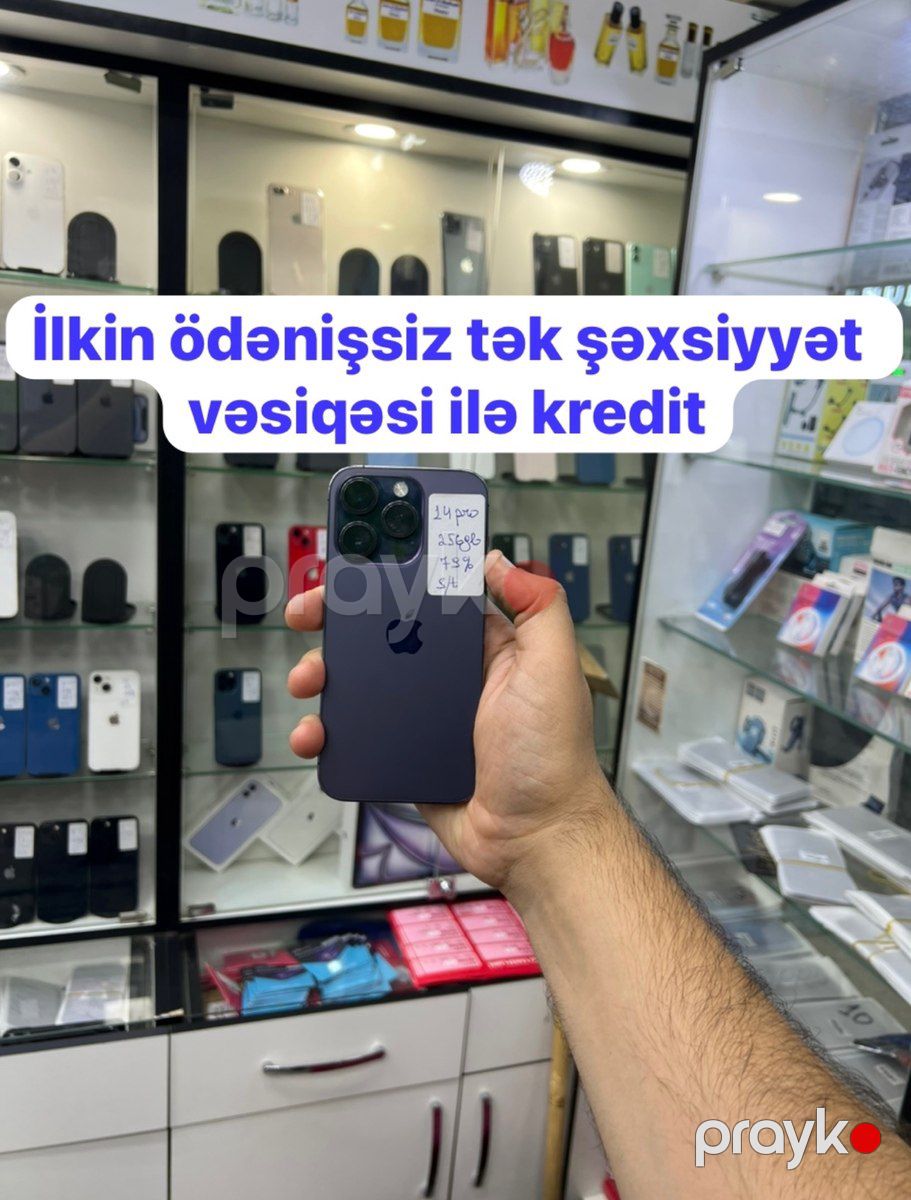 Apple iPhone 14 Pro Deep Purple 256GB/6GB — Smartfonlar, Bakı (2)