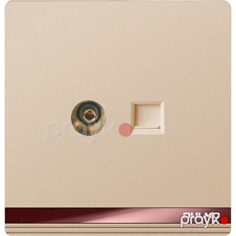 Aulmo mattegold 1 TV + 1 telefon