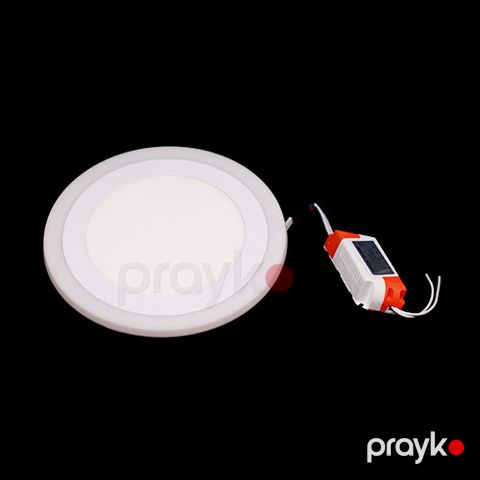 LED spot 12W + 4W 195 mm pı + wh sadə wh — Bakı