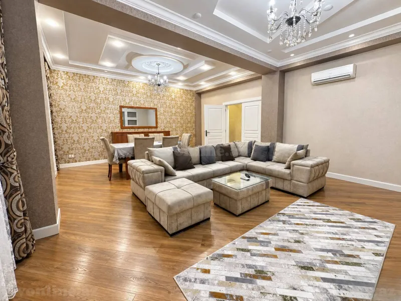 Kirayə verilir 3 otaqlı Mənzil Yeni tikili 150 m² Bakı, Xətai r., Ağ şəhər — Bakı