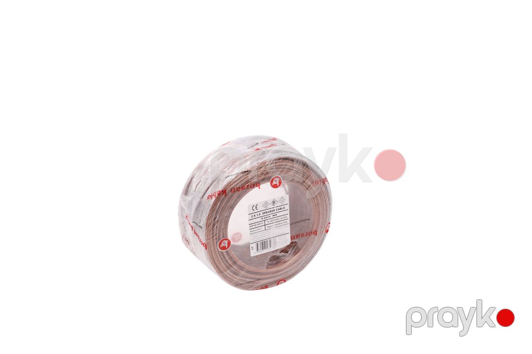 Borsan br - B815 - 1B12 - 1700 elektrik kabeli şəffaf lapşa 2*2,5 MM2 — Elektrika, Bakı (2)