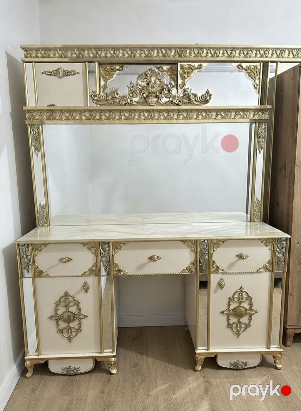 İkinəfərlik çarpayı, Dolab, Termo, 2 tumba, İşlənmiş — Yataq otağı mobilya dəstləri, Bakı (5)