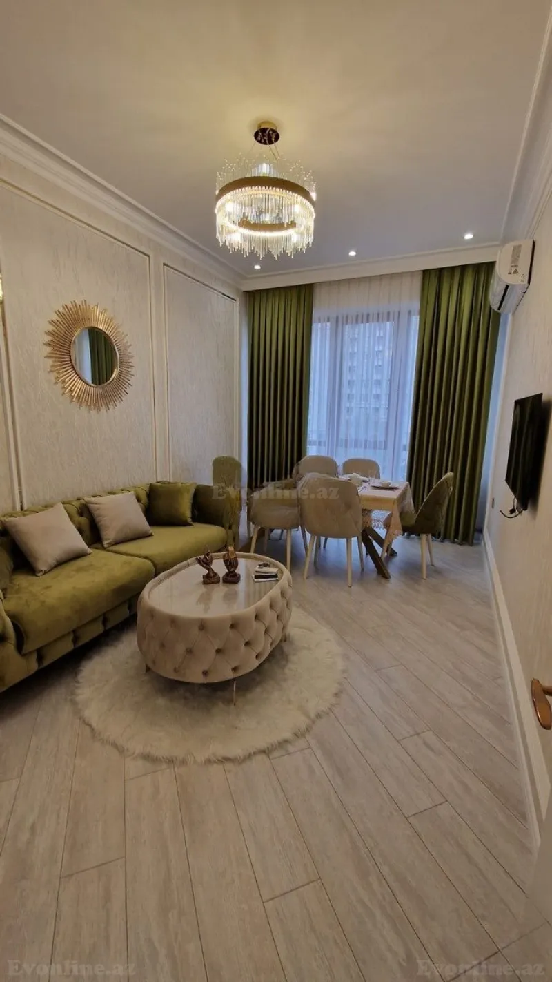 Kirayə verilir 2 otaqlı Mənzil Yeni tikili 60 m² Bakı, Nərimanov r — Bakı