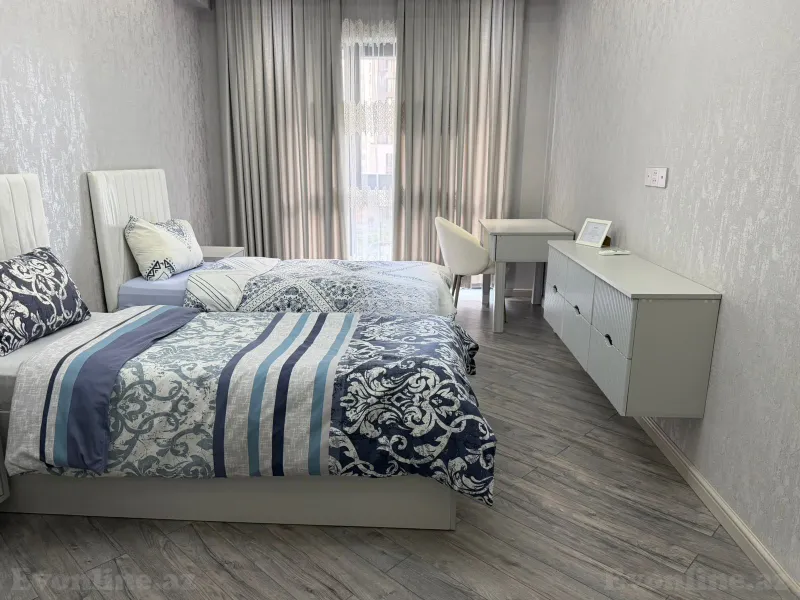 Kirayə verilir 3 otaqlı Mənzil Yeni tikili 130 m² Bakı, Xətai r., Ağ şəhər — Mənzil, Bakı (8)