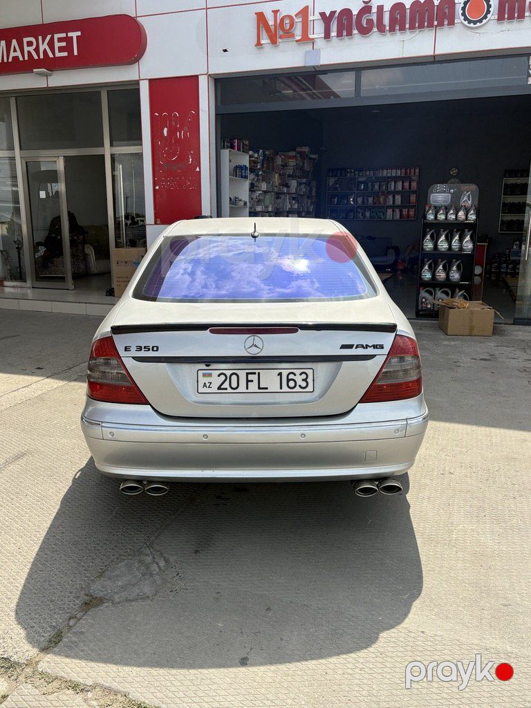 Mercedes E 320, 3.2 L, 2003 il, 265 000 km — Avtomobillər, Gəncə (4)