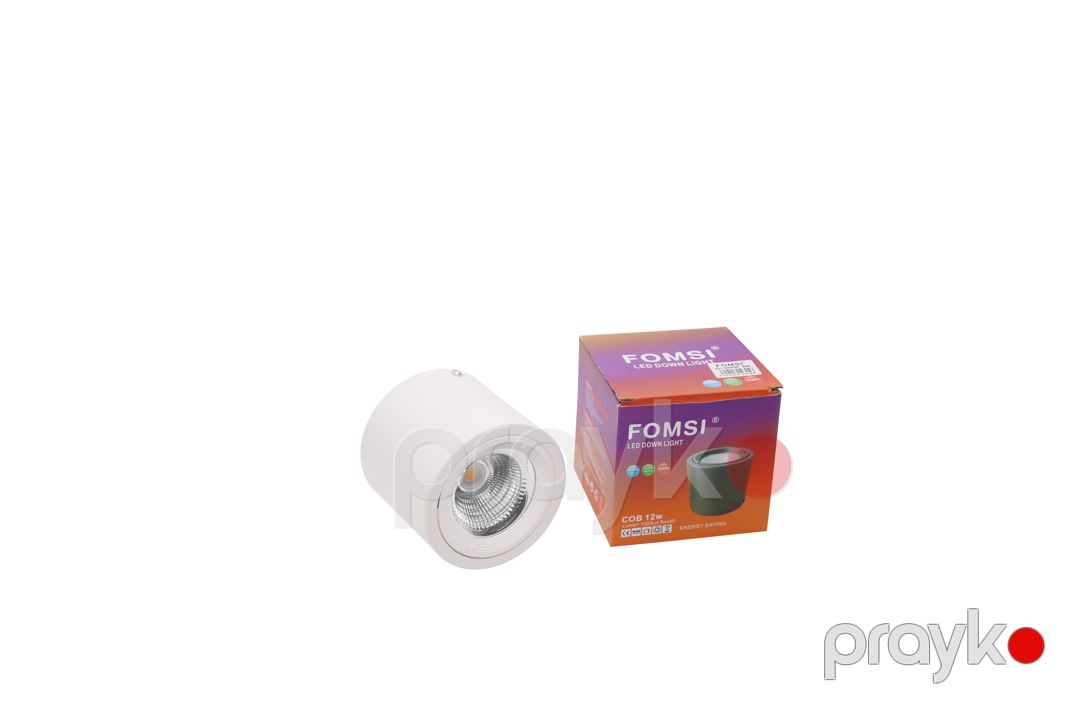 LED spot cob linzalı 105*95 12W ww ağ — İşıqlandırma, Bakı (2)