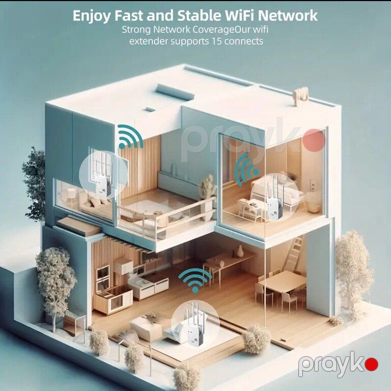 Wi-Fi siqnal gücləndirici — Şəbəkə və server avadanlığı, Bakı (8)