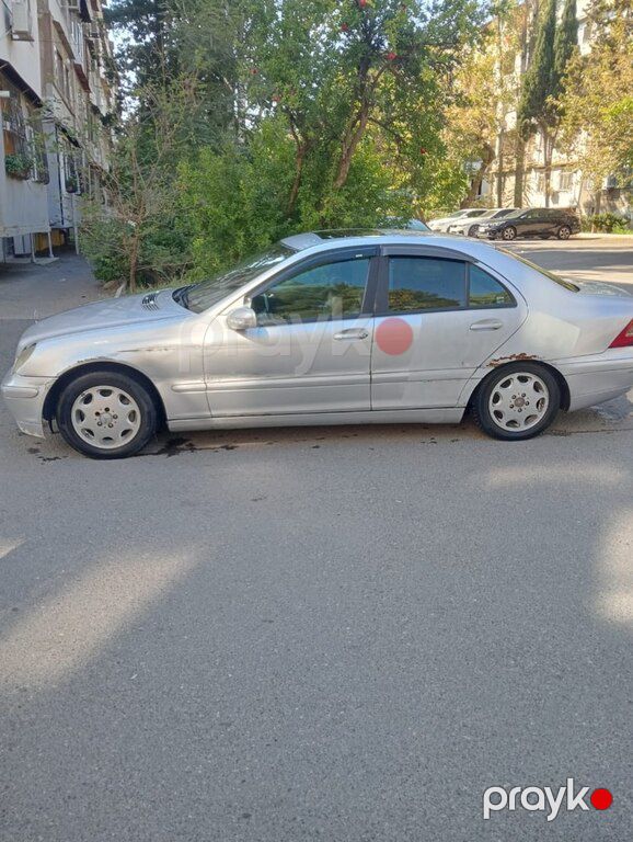 Mercedes C 230, 1.8 L, 2002 il, 200 000 km — Avtomobillər, Bakı (4)