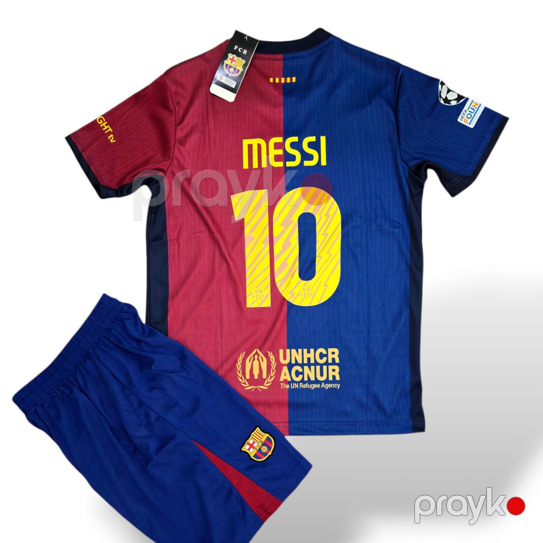 İdman kostyumu azarkeşlər üçün Barcelona Messi 10 Retro, ölçü M — Mallar, Bakı (3)