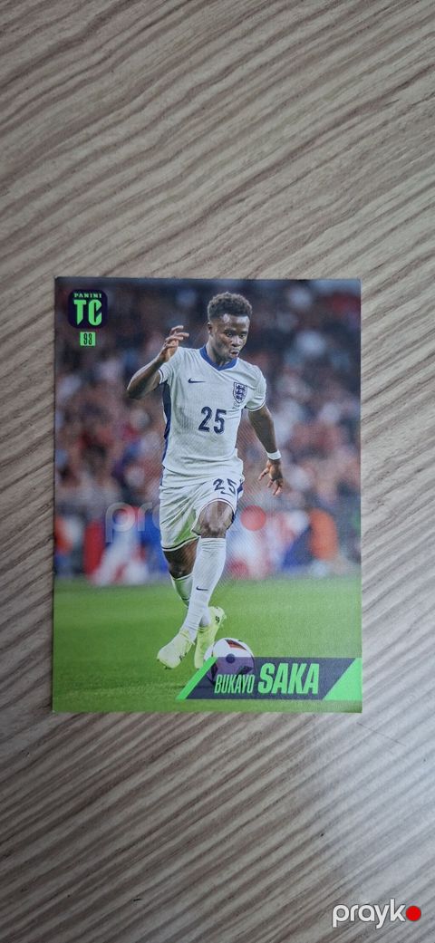 Məhsul: Panini “Top Class” kolleksiya kartı – Bukayo Saka — Bakı