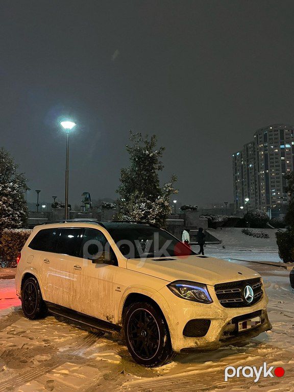 Mercedes GLS 400 4MATIC, 3.0 L, 2017 il, 204 000 km — Avtomobillər, Bakı (7)