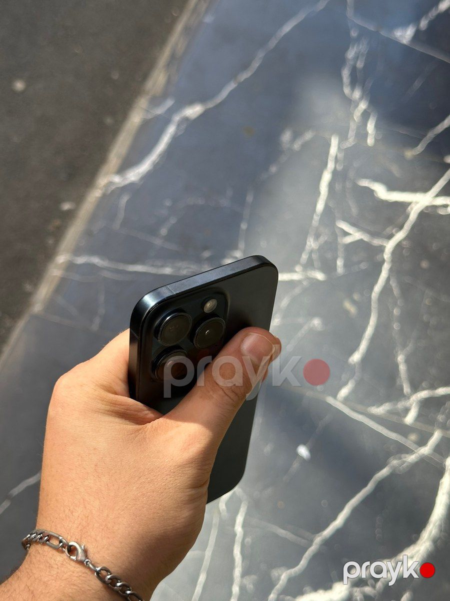 Apple iPhone 15 Pro Blue Titanium 128GB/8GB — Smartfonlar, Bakı (6)