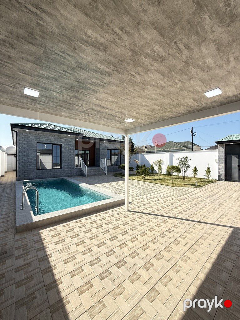 Satılır 4 otaqlı həyət evi/bağ evi 150 m² — Ev, villa, Bakı (8)
