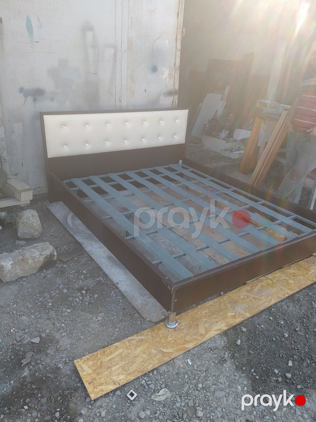 İkinəfərlik çarpayı dəsti - Ölçü: təxmini 140–160 x 200 sm (standart — Yataqlar, Bakı (2)