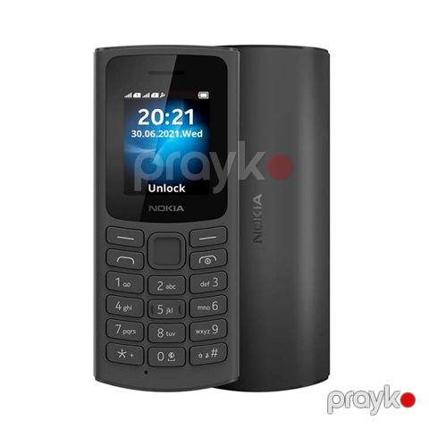 Düyməli telefon Nokia 105 DS 4G 2021 Black — Bakı