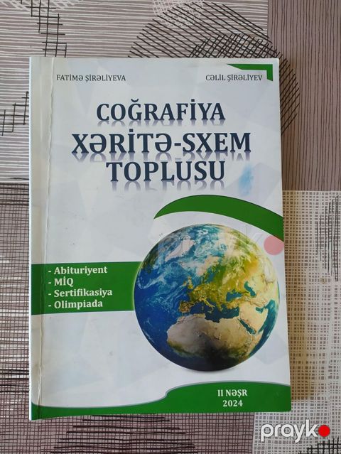 Səliqəli istifadə olunub.Yazi yoxdur.Məhsul: “Coğrafiya Xəritə‑Sxem — Bakı
