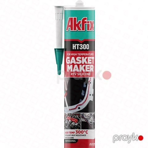 Akfix HT300 silikon qırmızı (310ML) — Omid.az — Təmir və tikinti