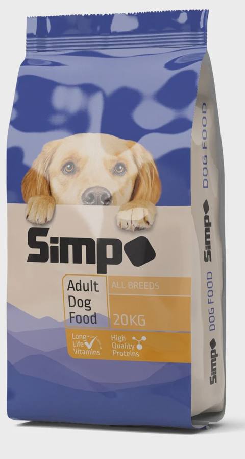 Simpo Adult Dog Food with lamb, itlər üçün quru yem, quzu ilə (çəki ilə) — Pet supplies