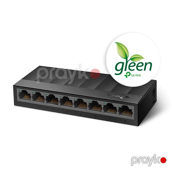TP-Link 8 Port Gigabit Switch LS1008G Black — Mallar, Bakı (2)