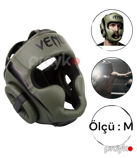 Qoruyucu dəbilqə WS1192, süni dəri, yaşıl, ölçü M — Bakı