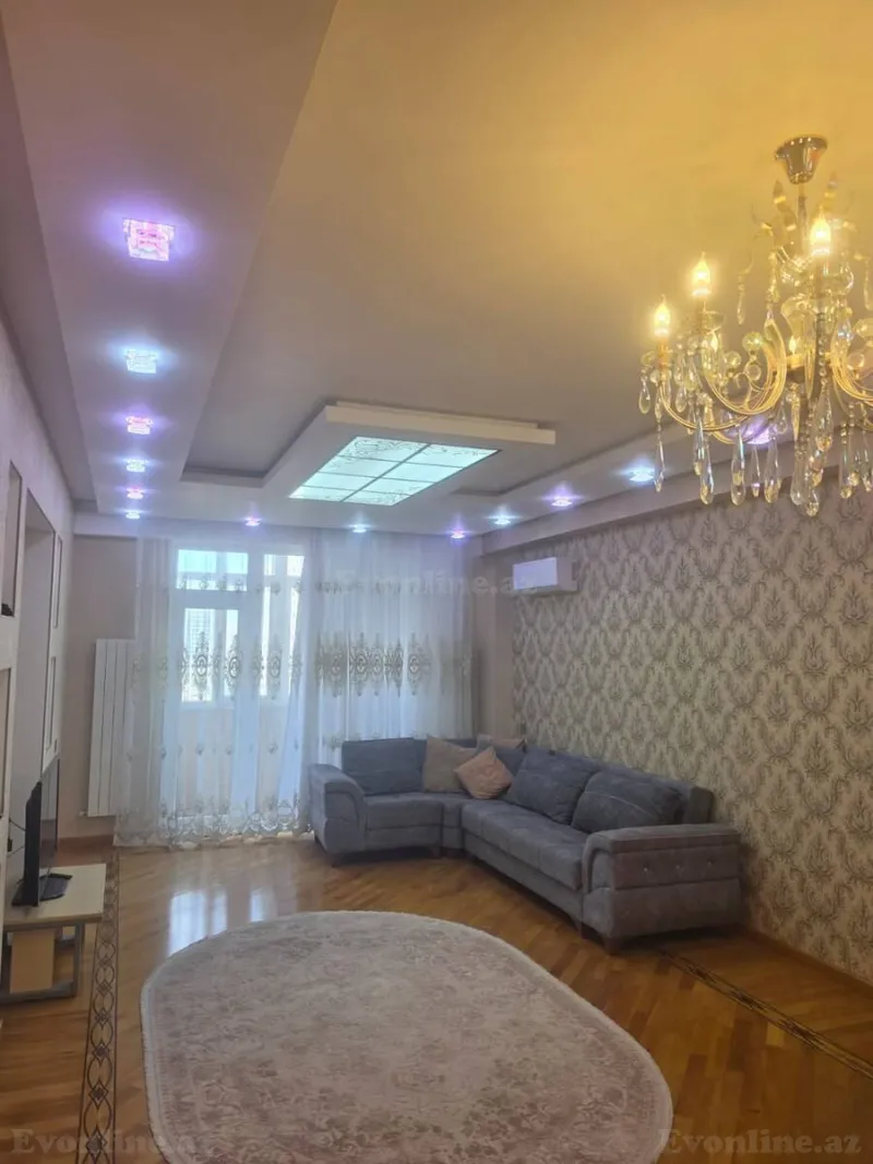 Kirayə verilir 3 otaqlı Mənzil Yeni tikili 135 m² Bakı, Yasamal r., Elmlər Akademiyası m — Mənzil, Bakı (4)
