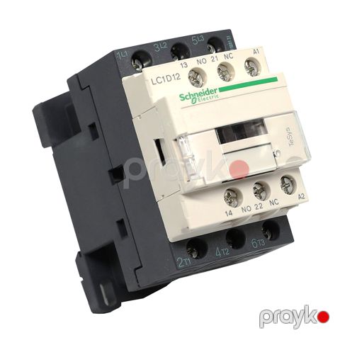 Schneıder kontaktor LC1D12 M7 4KW 12A 1NO + 1NC — Bakı