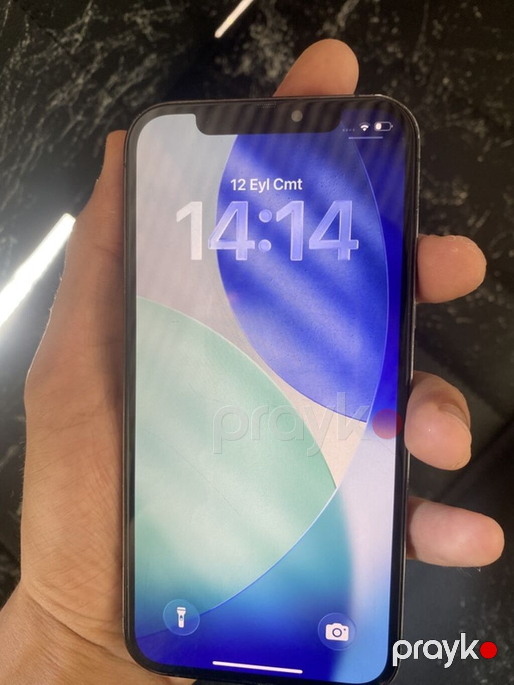 IPhone 12 Pro, Ağ, Face ID — Apple iPhone, Sumqayıt (4)