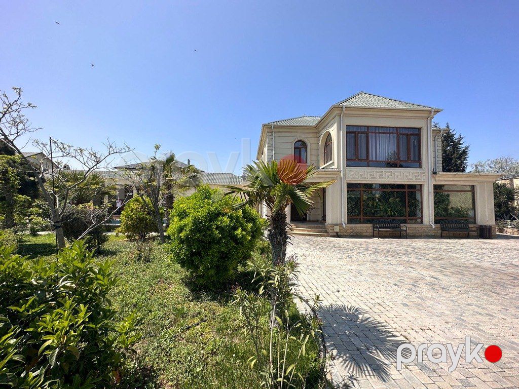 İcarəyə verilir 8 otaqlı həyət evi/bağ evi 500 m² — Ev, villa, Bakı (4)