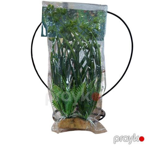 Akvarium üçün süni bitki 6, yaşıl — Bakı
