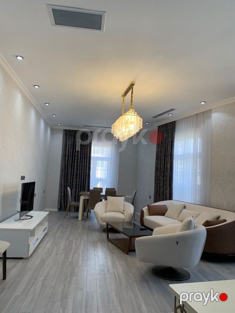 İcarəyə verilir 3 otaqlı yeni tikili 130 m² — Bakı