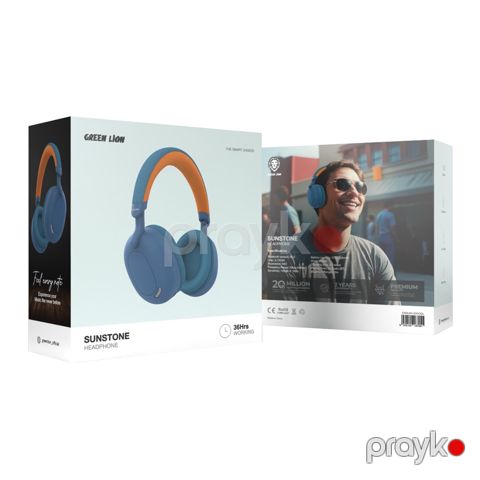Green Lion Sunstone Headphone - Blue Mavi — Bakı