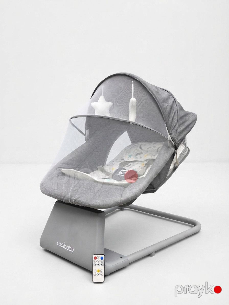 Şezlonq Cool Baby N-RS 003, 0-12 ay, boz — Mallar, Bakı